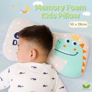 Kids Pillow Memory Foam Ergonomic Neck Support Toddler Sleeping Pillow