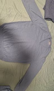 Johnstons of Elgin Light Blue Cashmere V Neck