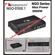 NAKAMICHI NGO SERIES NGO-D500.1 CLASS-D MONO BLOCK POWER AMPLIFIER - Max Power 3000W
