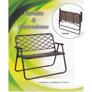 Foldable Outdoor Bench Chair/Outdoor Chair/Patio Chair/Patio Bench/Smoking Area Bench/ Bench Chair/R