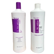 Fanola No Yellow anti-pigmentation purple shampoo 1000mlx2 - genuine