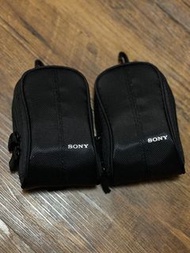 sony兩個相機記憶卡電池掛袋硬身防撞實用袋