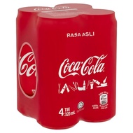 Coca-Cola Rasa Asli 4 x 320ml
