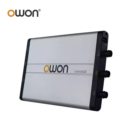 OWON VDS1022(I) PC Digital PC Oscilloscope 25MHz 100MSa/s 2ch+1ch Multi-Trigger Option Ultra-Thin Bo
