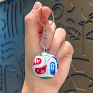 2026 World Cup Light-Up Football Keychain Pendant with Glow-in-the-Dark Feature