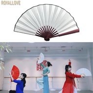 Royal 8Inch Folding Hand Fan Handheld Fabric Fans Folding Fans for DIY Home Decoration