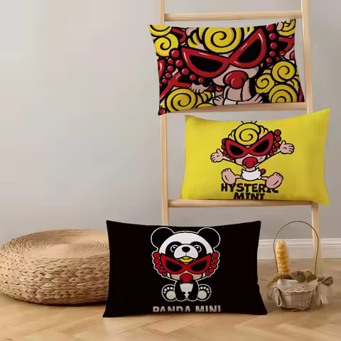 Fashion cute cartoon H-Hysteric Mini Art cushion cover Rectangle Pillow Cover Home Sofa living Room 