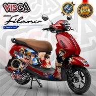 Decal Grand Filano Full Body Dekal Motor Grand Filano Stiker Yamaha Grand Filano Full Body Striping