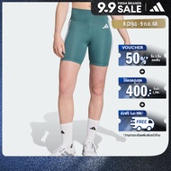 adidas Training & Gym & Training Optime Essentials 3-Stripes Short Leggings Women Green JY2147
