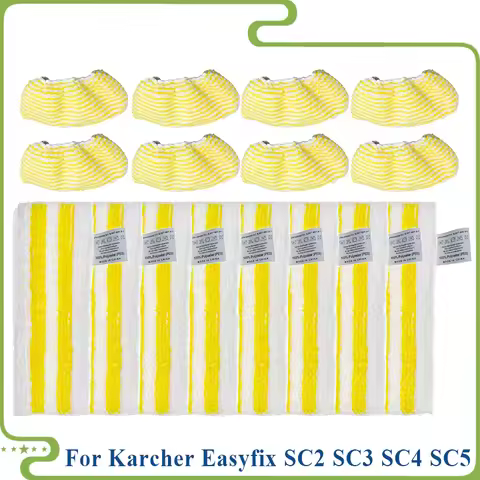 New Mop Cloths For Karcher Easyfix SC2 SC3 SC4 SC5 Handheld Vacuum Cleaner Microfiber Cleaning Pad C