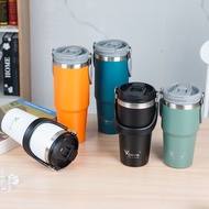 Landici Tumbler Mug Stainless 600ML/900ML Coffee Mug Thermos Flask Double Vacuum Insulated Stainless Steel