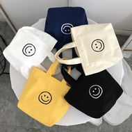 Smile Mini Canvas Tote Bag Eco Bag Casual Eco-Friendly Bag