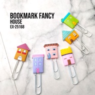 Paper clip / paper clip fancy / bookmark / Bookmark Fancy House EX25168
