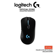 Logitech G703 LIGHTSPEED Wireless Gaming Mouse w/ HERO 25K Sensor,LIGHTSYNC RGB,POWERPLAY Compatible,Lightweight 95g+10g