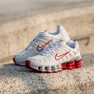 [QUEST] Ready Stock W NIKE SHOX TL Gym Red White Red Spring Shoes Jogging Shoes Women's Shoes FZ4344