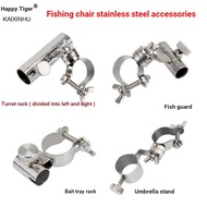 B. b. Fish Fishing Chair Accessories Light Stand Stainless Steel Buckle Turret Stand Bait Tray Stand