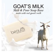 2lbs Goat's Milk soap base SLS & SLSE Free / melt & pour soap base / made of sodium hydroxide / soap