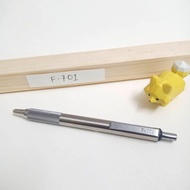 Zebra F-701 Stainless Steel Body Ballpoint Pen - Black ink 0.7 mm - 不锈钢圆珠笔 - BEST EDC Pen