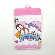 Disney Tsum Tsum Winnie the Pooh Mickey Mouse Chip Dale Donald Daisy Duck Piglet Eeyore Ezlink Card Holder with Keyring