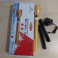 MX 4 Battery X4 LED Flashlight with 120-Volt AC/12-Volt DC Charger,6.82 Inch 4 Hours Working Time Wi