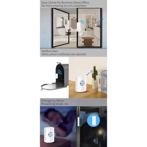 【EXCLUSIVE!】Home Use Refrigerator Door Opener Supermarket Freezer Sensor Anti-Theft Alarm Window/Doo