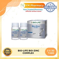 BIO-LIFE Bio-Zinc Complex 2x30's