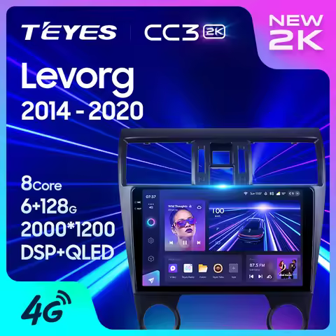 TEYES CC3 2K For Subaru Levorg VM 2014 - 2020 Car Radio Multimedia Video Player Navigation stereo GP