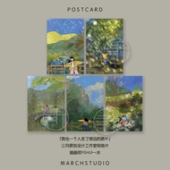 {2.4 New Products} I Walked A Long Road IV 丨 Life Journey Hiking Literary Postcard