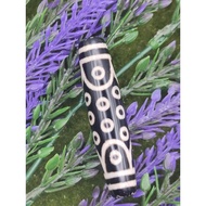 56.6mm X 12.7mm Twenty-One Eye Dzi Magic Increase Everything Wishes Come True to Reach the Supreme R