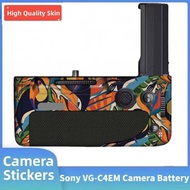 VG-C4EM Handle Decal Skin Vinyl Wrap Film Camera Battery Grip Sticker For Sony A7M4 A7R4 A7S3 A1 A9I