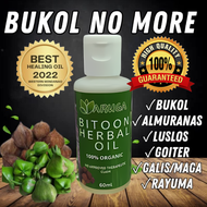 Aruga 60ml Bitoon Herbal Oil - All-Natural Solution vs Body Lumps. Herbal Remedy &amp; Cream vs Lumps. Effective Lump Dissolver &amp; Herbal Medicine. Say Goodbye to Body Lumps with Bitoon! anti bukol bukol