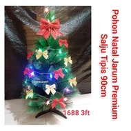 3ft 90cm premium Christmas tree package, thin snow needles, cheap Christmas tree