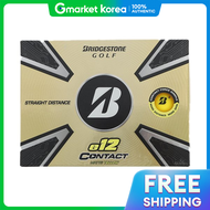 Bridgestone | Bridgestone 2023 E12 Contact Golf Ball Yellow 12-Count 3Cyx6D