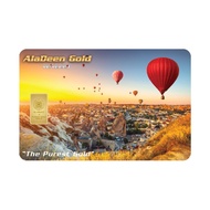 AlaDeen Gold®️ 1gram Exclusive Gold Bar 999.9Au (The Purest Gold)