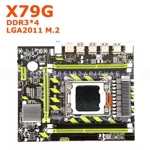 X79 Core 2650v2 Cpu 2 16g 1066/1333 Memory Desktop Computer Server Main Board Set