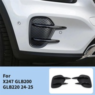 Automotive Front Bumper Air Knife Lip Spoiler Trim For Mercedes Benz X247 Glb200 Glb220, 2024-2025 F