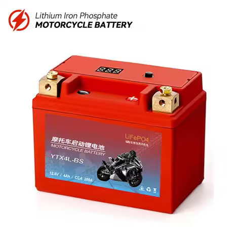 12.8V 5Ah 7Ah 9Ah CCA 200A-400A Built in BMS Lithium Battery Voltage Protection ATV Motorcycle Batte
