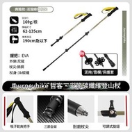 全城熱賣 - 三節全碳戶外登山杖 成人兒童通用爬山健行遠途手杖 碳纖維伸縮款01