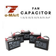 Kapasitor Kipas 400V AC | CBB61 Fan Condenser | 1.5uF / 2.5uF | Spare Part Kipas