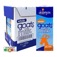 Delamere Dairy UHT Whole Goats Milk 6 x 1L - Case by Atasco