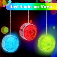 Glowing Led Light Up Magic Yoyo Competition Luminous Professional Trick Yoyo with Spinning String To
