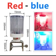 [Low Price]  Solar LED traffic safety warning light Road construction warning light beacon light fis