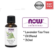 Now Foods, Lavender &amp; Tea Tree Essential Oil (30ml)