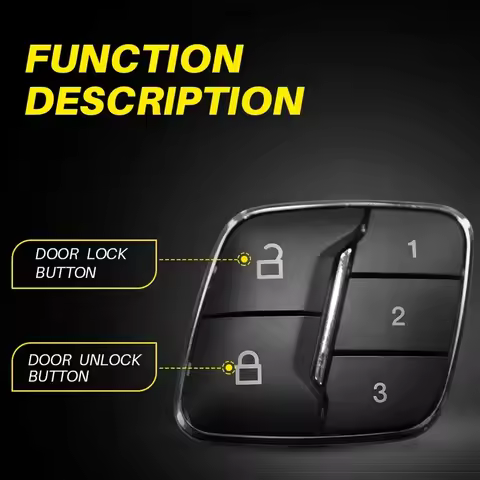 PreciousFront Left Driver Door Power Seat Adjust Switch Button BB5Z-14776-AA for Ford Escape F-150 F