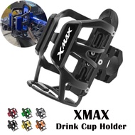 Drink Cup Holder For YAMAHA XMAX 125 250 300 400 X-MAX300 X-MAX400 2021 2022 2023 Motorcycle Stand Mount Accessories
