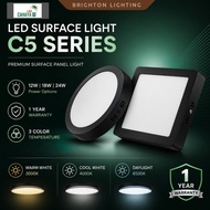 LED CHAYA C5 SERIES LED SURFACE LIGHT 12W/18W/24W 3 COLOR LED LIGHT