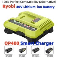 Suitable for Ryobi 40V Charger and Ryobi OP400 Electric Tool Battery Charger for OP4015 OP4026 OP402