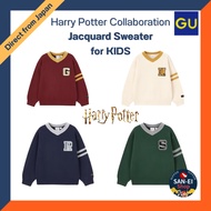 [GU] [KIDS] Harry Potter Jacquard Sweater [Gryffindor/Hufflepuff/Ravenclaw/Slytherin] [Nov. 2025 New