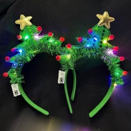Christmas Show Stall Props Luminous Night Market Flashing Gifts Event Toys Antlers Headband Headwear