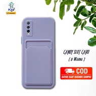 [CASE CARD] CASING UNTUK HP VIVO Y30 - VIVO Y30i SOFT CASE CARD SLOT TEMPAT KARTU SILIKON KESINGHP ( BISA BAYAR DITEMPAT )